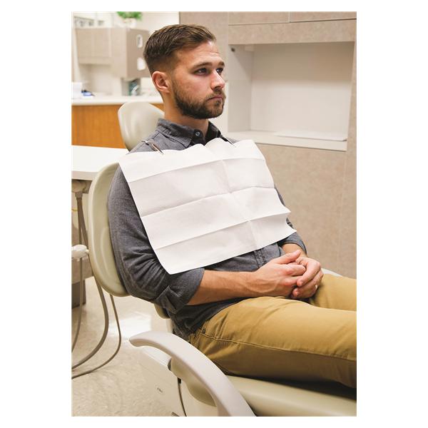 Towel Patient Extra-Gard 13 in x 19 in White 4 Ply Tissue / Poly 500/Ca